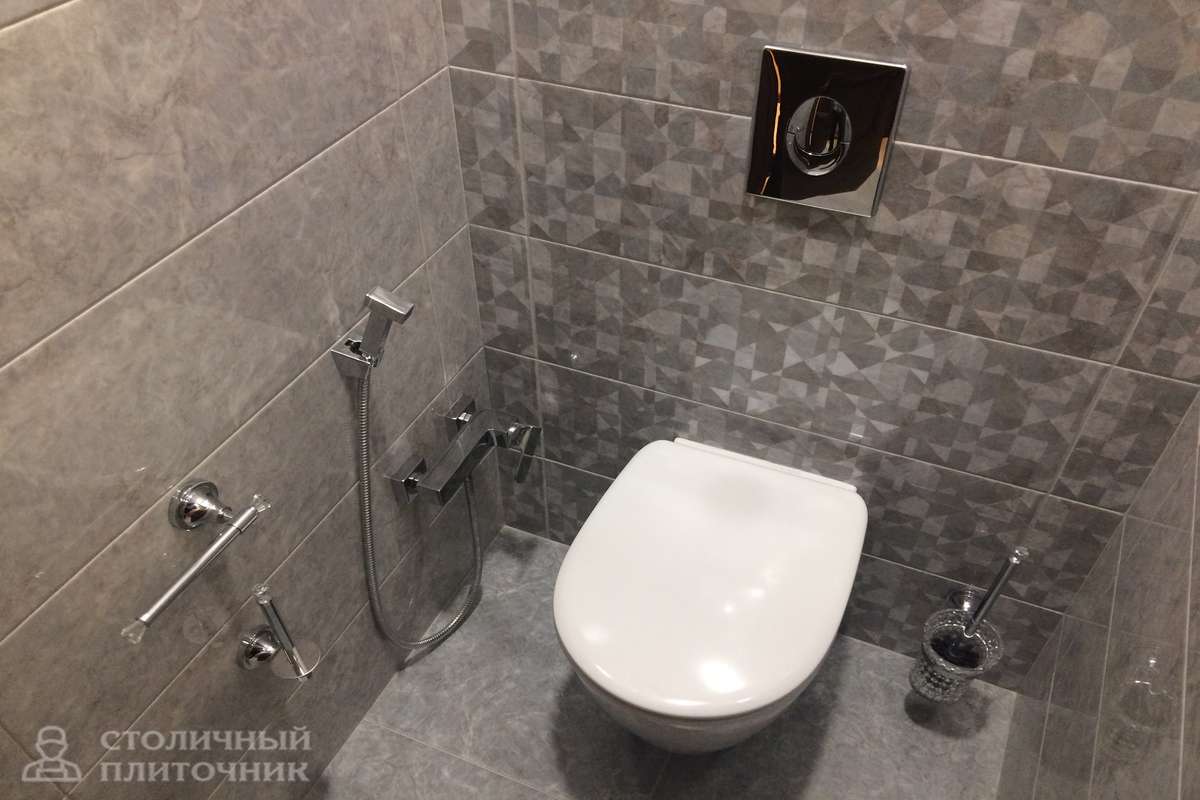 Туалет под ключ в сталинке